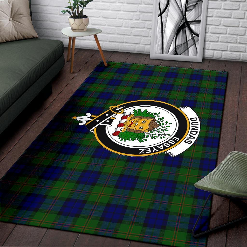 Dundas Tartan Crest Area Rug