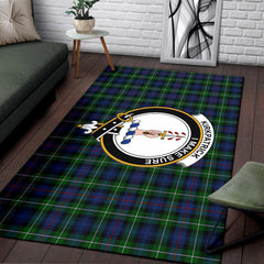 Kirkpatrick Tartan Crest Area Rug