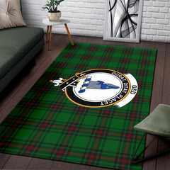 Ged Tartan Crest Area Rug