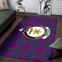 Wardlaw Tartan Crest Area Rug