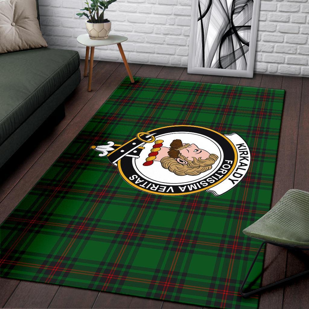 Kirkaldy Tartan Crest Area Rug