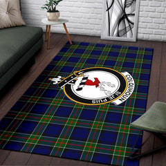 Colquhoun Tartan Crest Area Rug