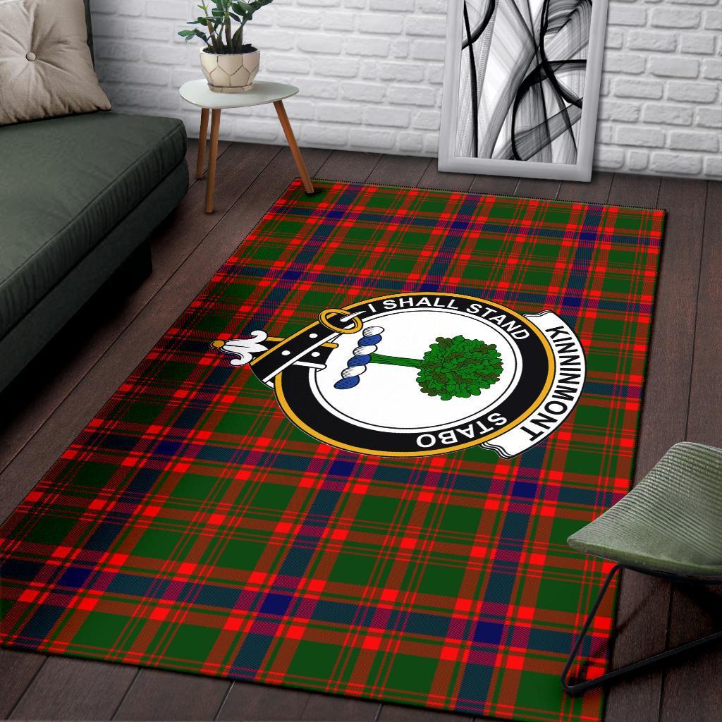 Kinnimont Tartan Crest Area Rug