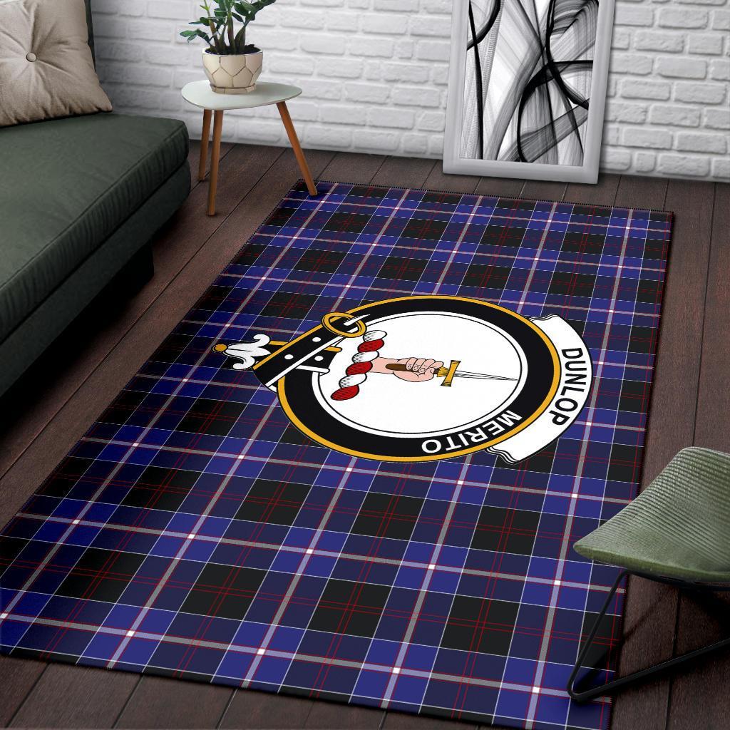 Dunlop Tartan Crest Area Rug