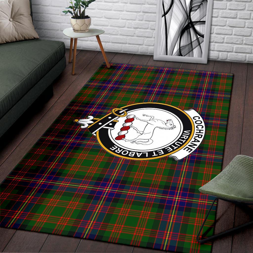 Cochrane Tartan Crest Area Rug