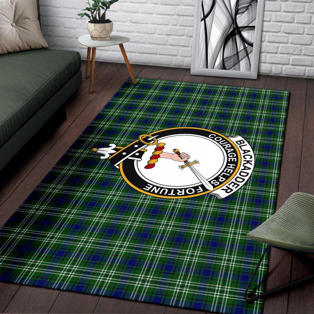 Blackadder Tartan Crest Area Rug