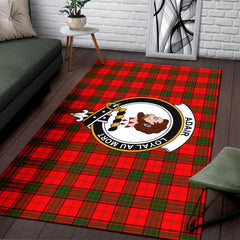 Adair Tartan Crest Area Rug