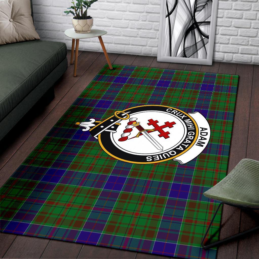 Adam Tartan Crest Area Rug