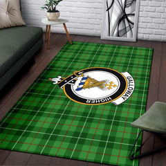 Galloway Tartan Crest Area Rug