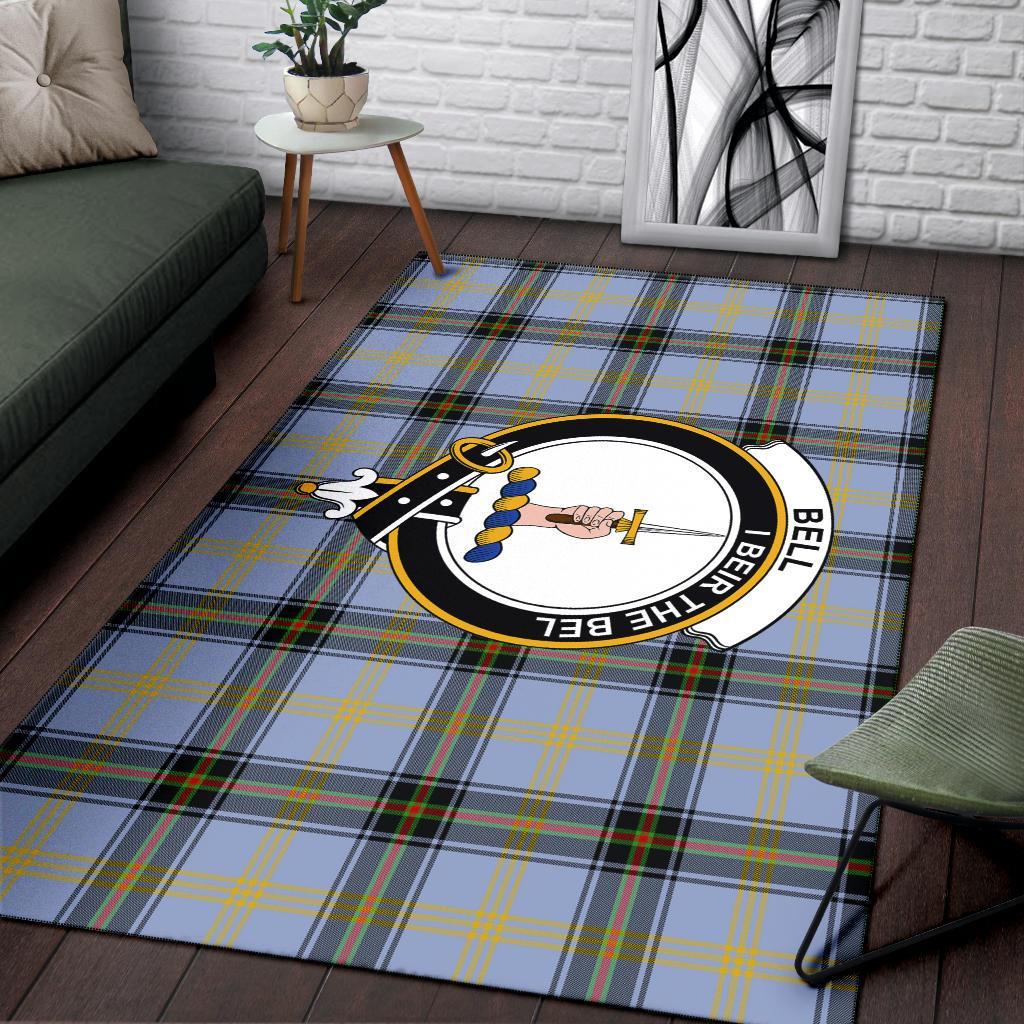 Bell Tartan Crest Area Rug