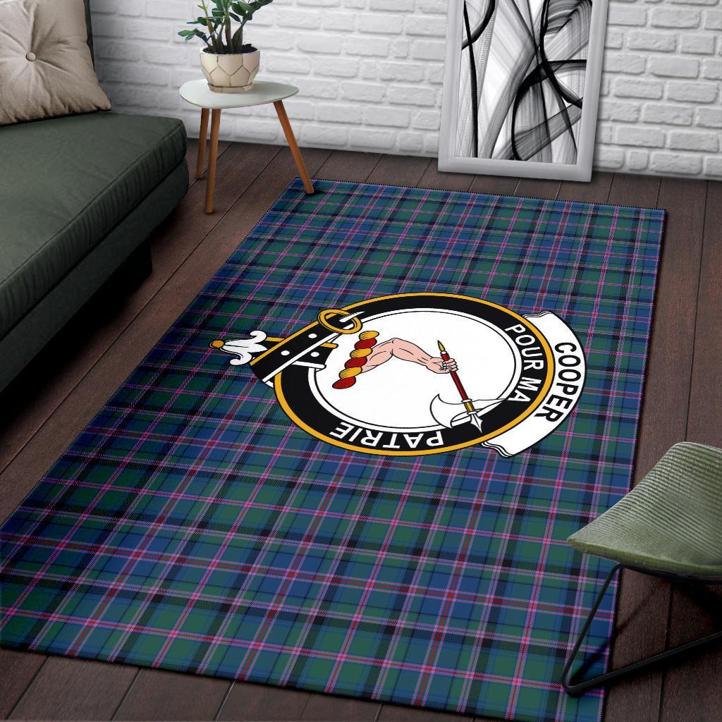 Cooper Tartan Crest Area Rug