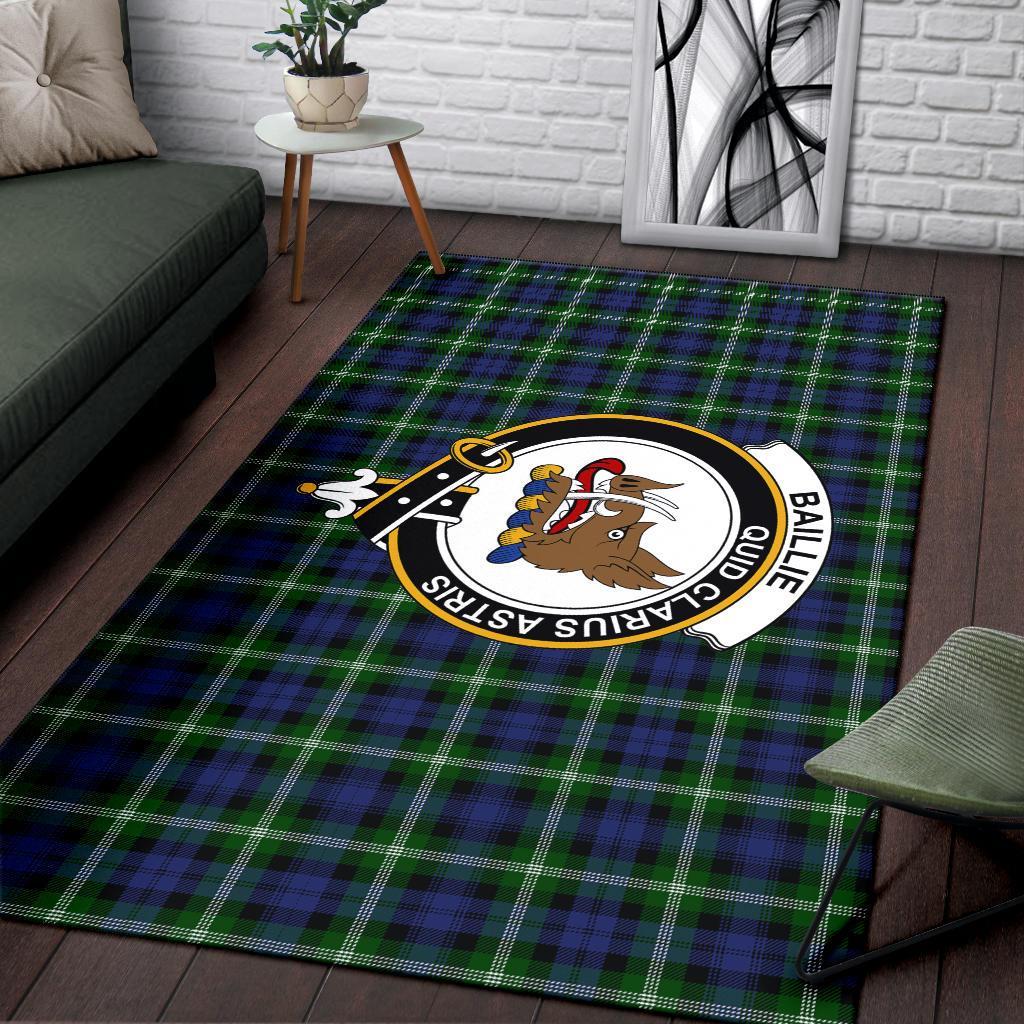 Baillie Tartan Crest Area Rug