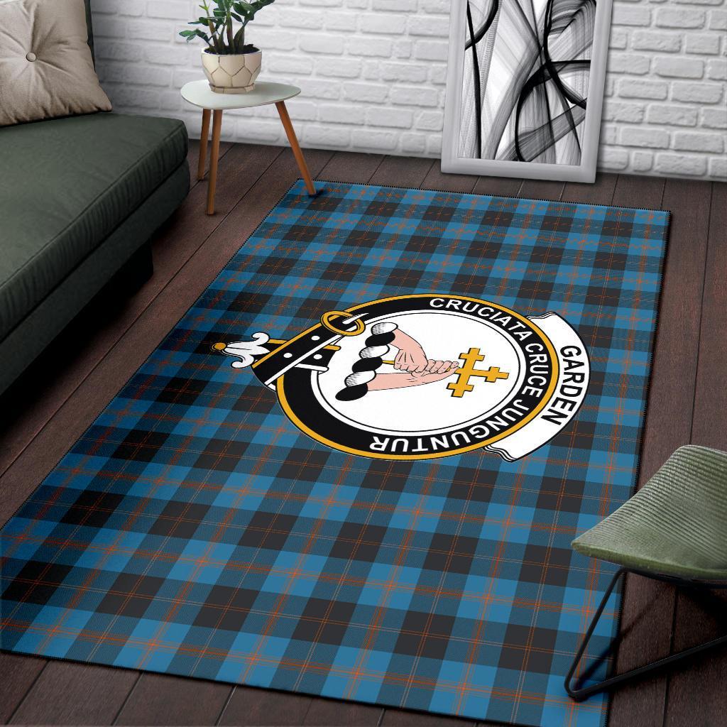 Garden Tartan Crest Area Rug