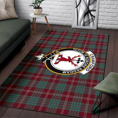 Crawford Tartan Crest Area Rug