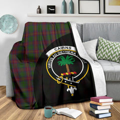 Cairns Tartan Crest Blanket Wave Style