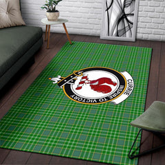 Currie Tartan Crest Area Rug