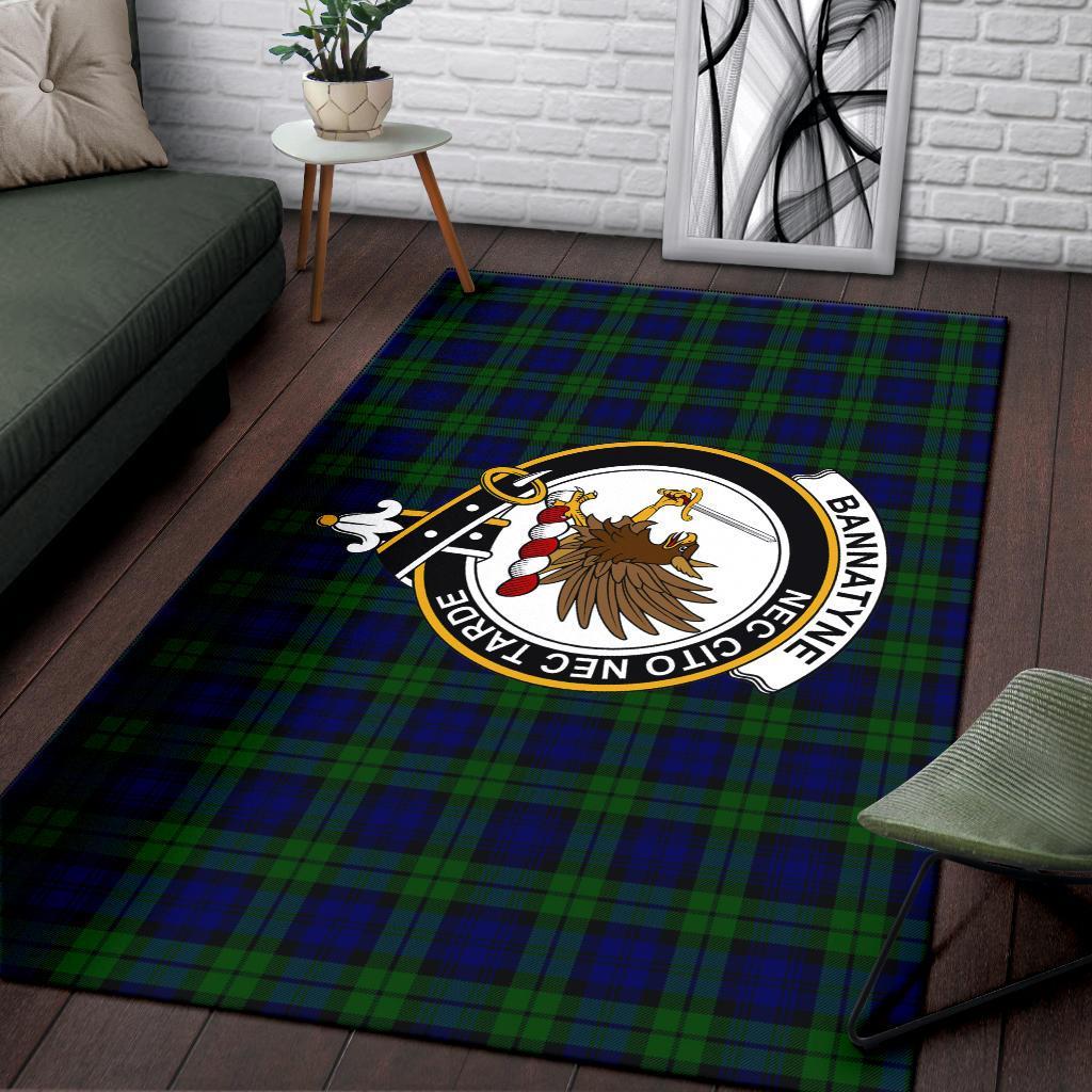 Bannatyne Tartan Crest Area Rug