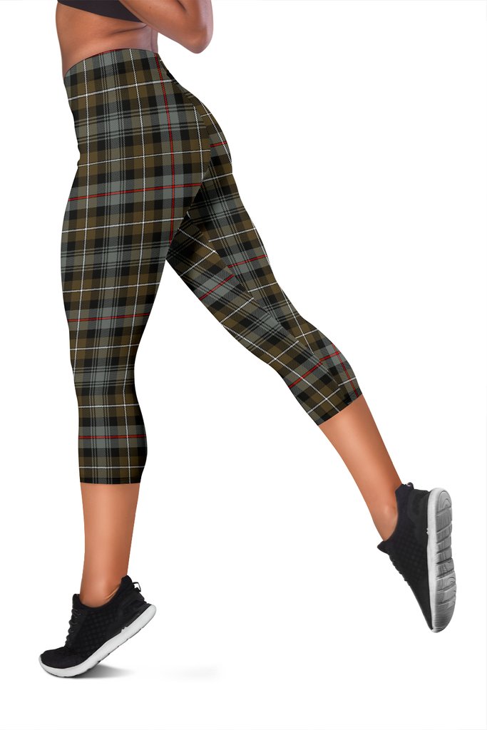 Mackenzie Family Weathered Tartan Capris Leggings