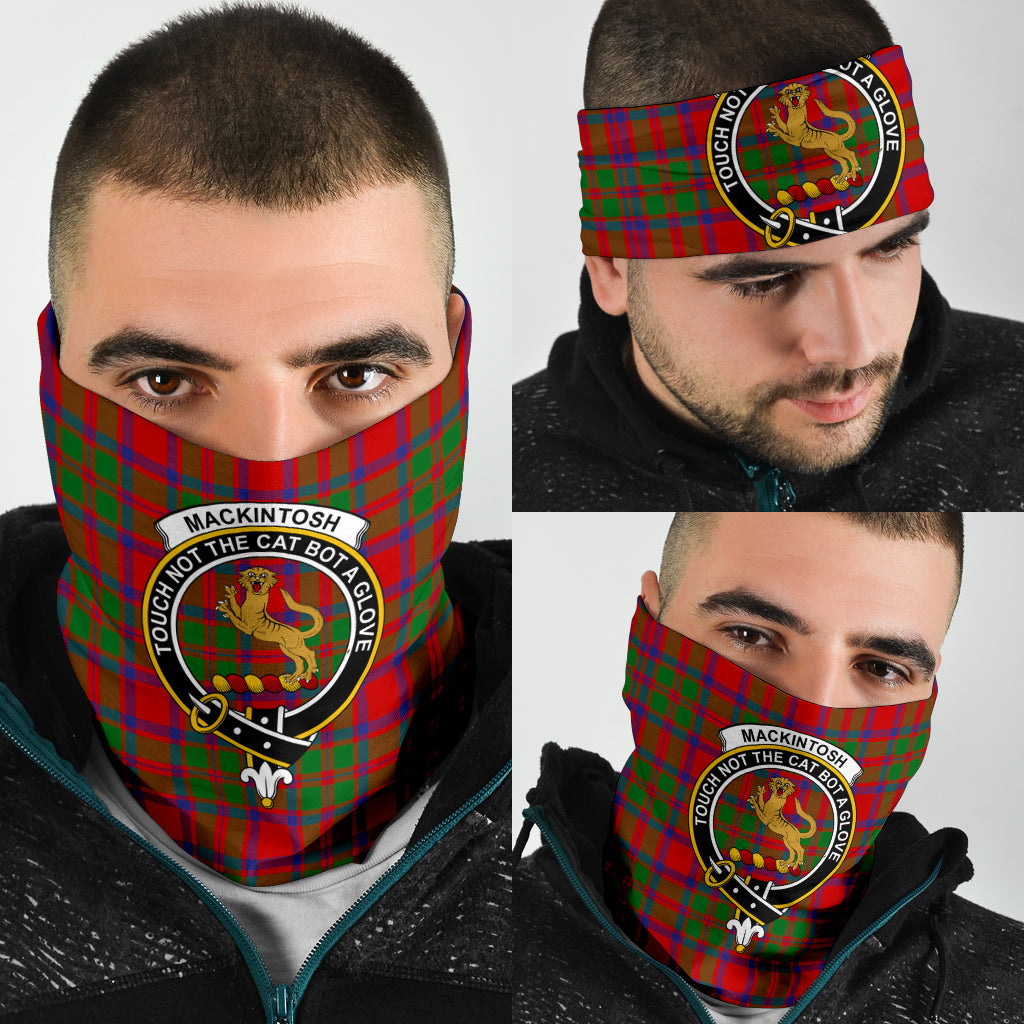 MacKintosh Modern Tartan Crest Bandana - Neck Gaiter