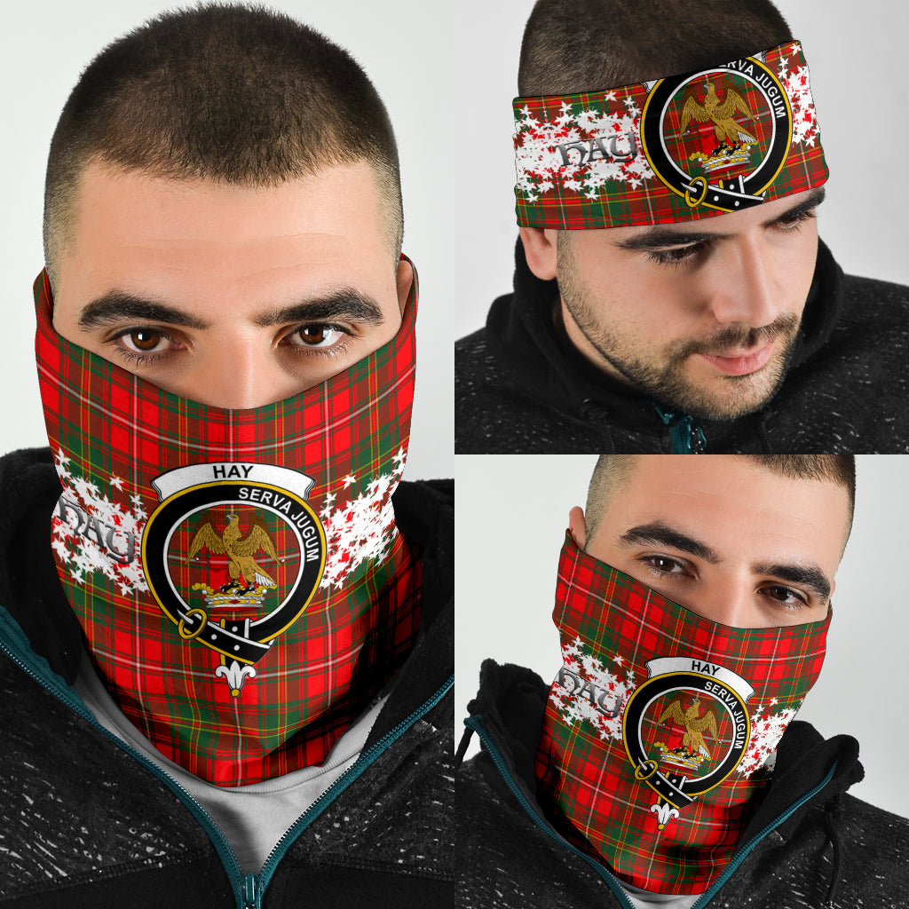 Hay Tartan Crest Bandana