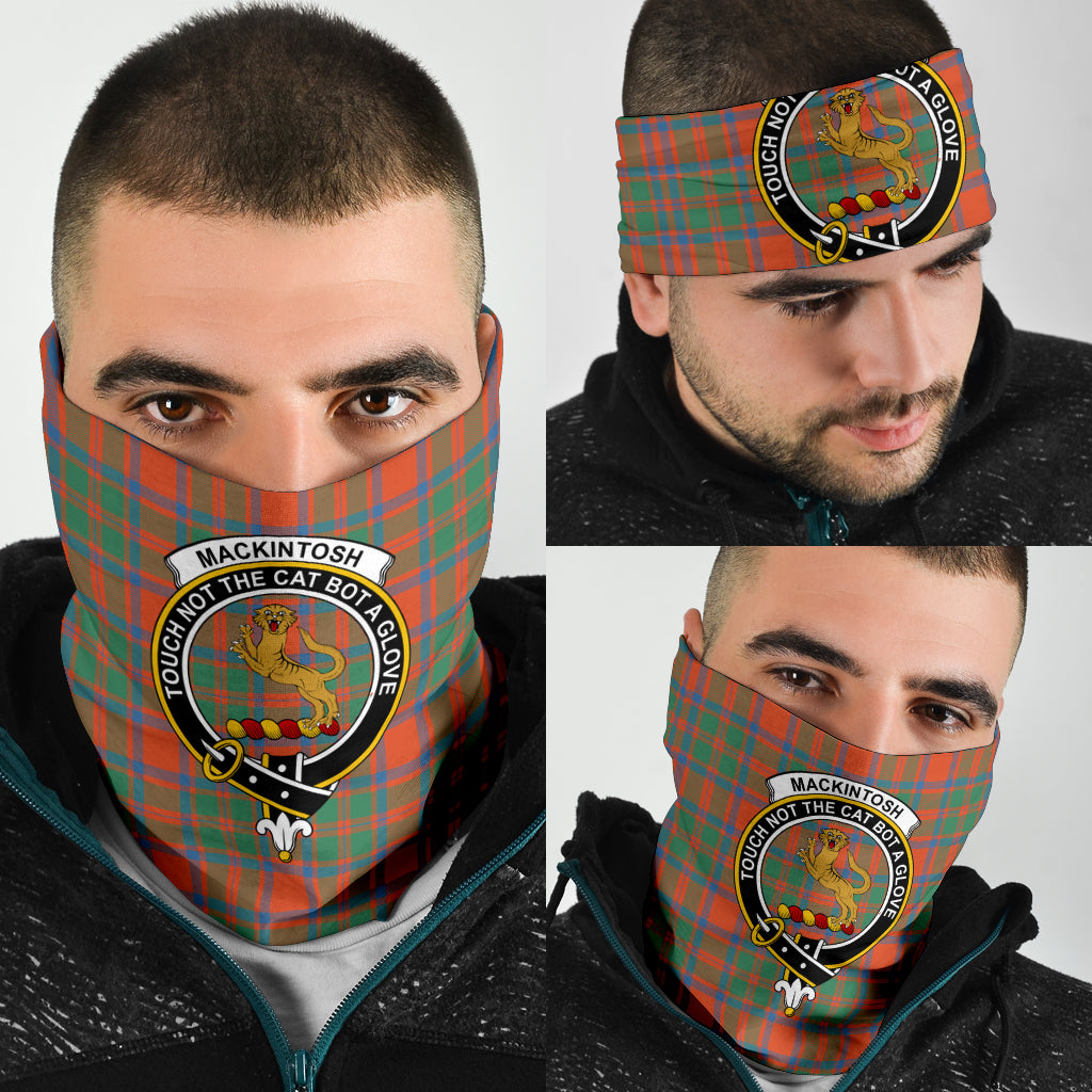 MacKintosh Ancient Tartan Crest Bandana - Neck Gaiter