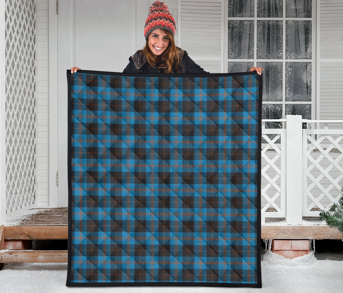 Angus Ancient Family Tartan Quilt - SP