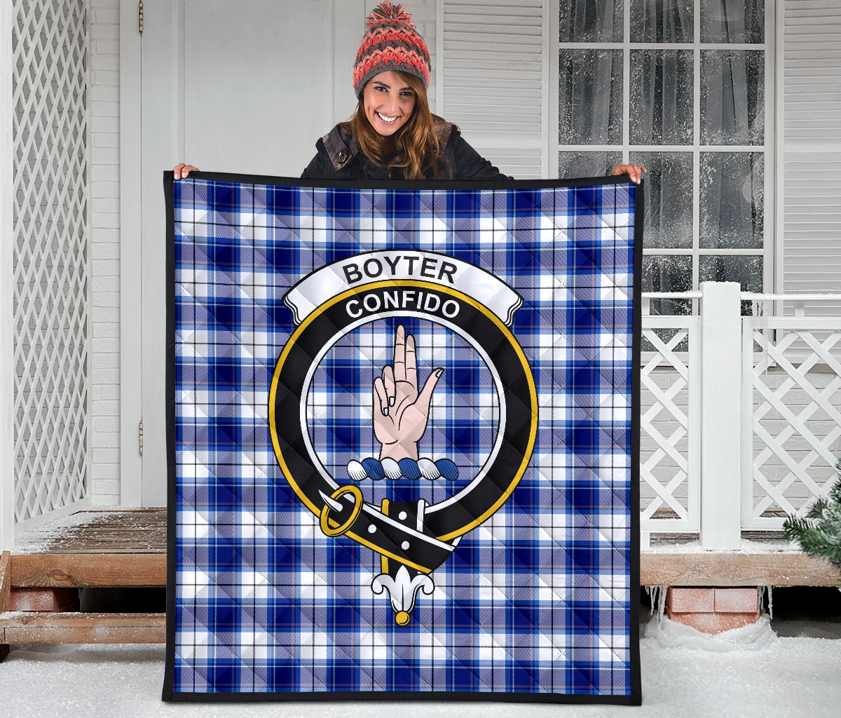 Boyter Tartan Crest Quilt - SP