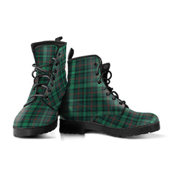 Ross Hunting Modern Tartan Leather Boots - SP