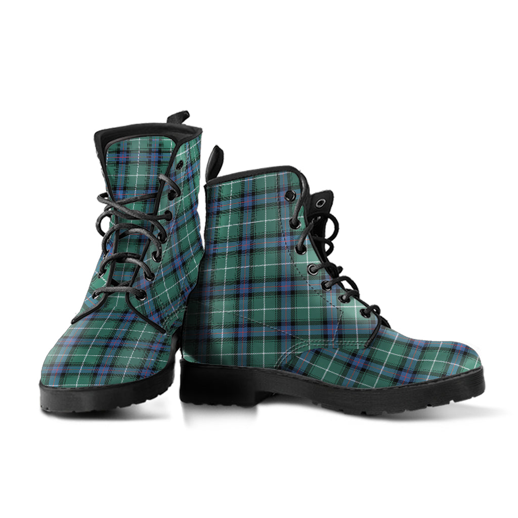 MacDonald Of The Isles Hunting Ancient Tartan Leather Boots - SP