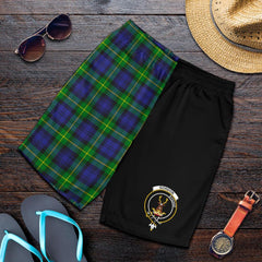 Gordon Modern Tartan Crest Men's Short Haft Style