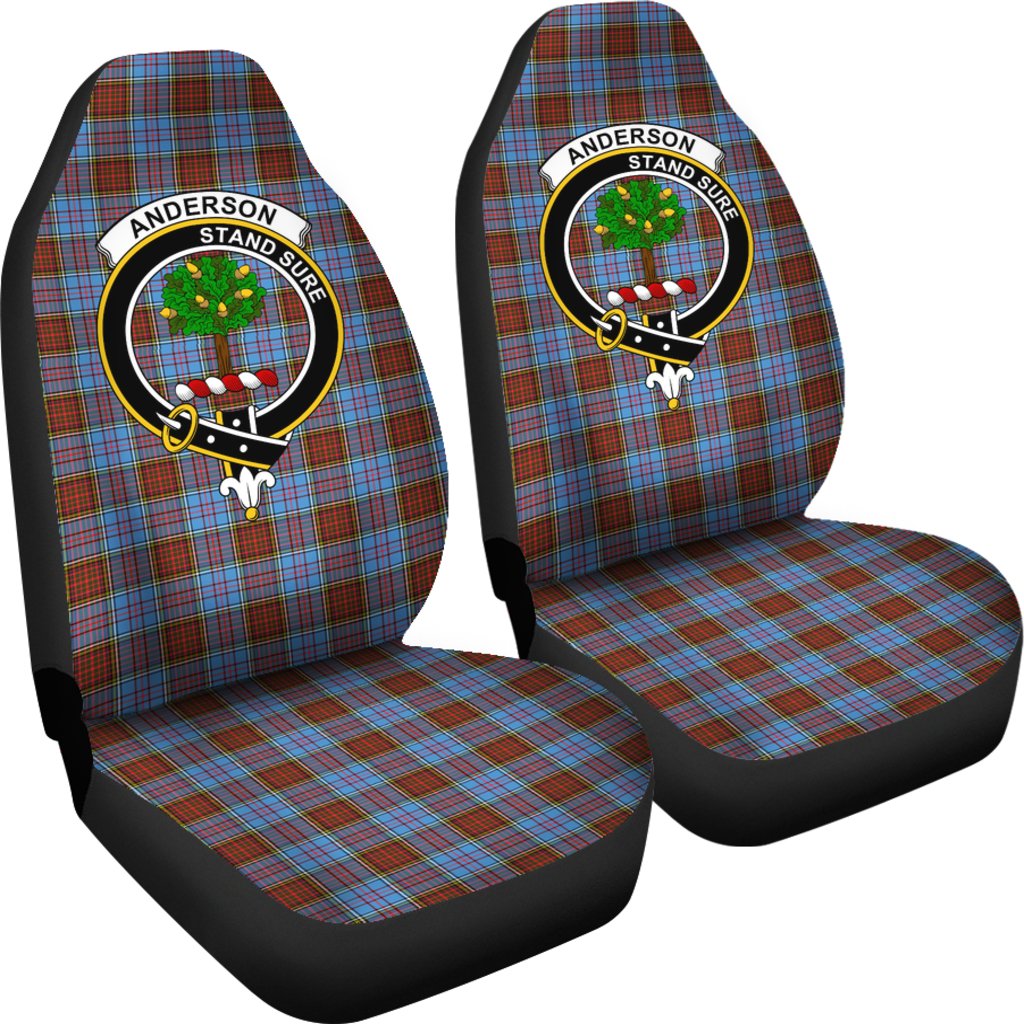 Anderson Tartan Crest Car seat cover