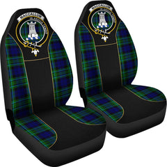 MacCallum (Malcolm) Tartan Crest Car Seat Cover Special Version