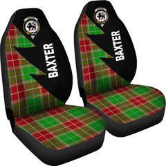 Baxter Tartan Crest Flash Style Car Seat Cover