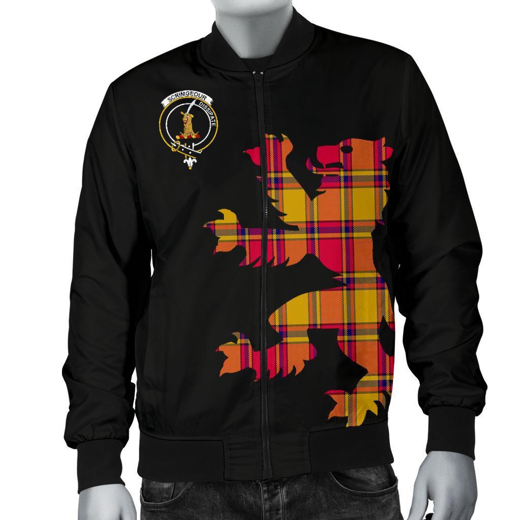 Scrimgeour Tartan Bomber Jacket Lion & Thistle