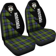 Ferguson Tartan Crest Flash Style Car Seat Cover