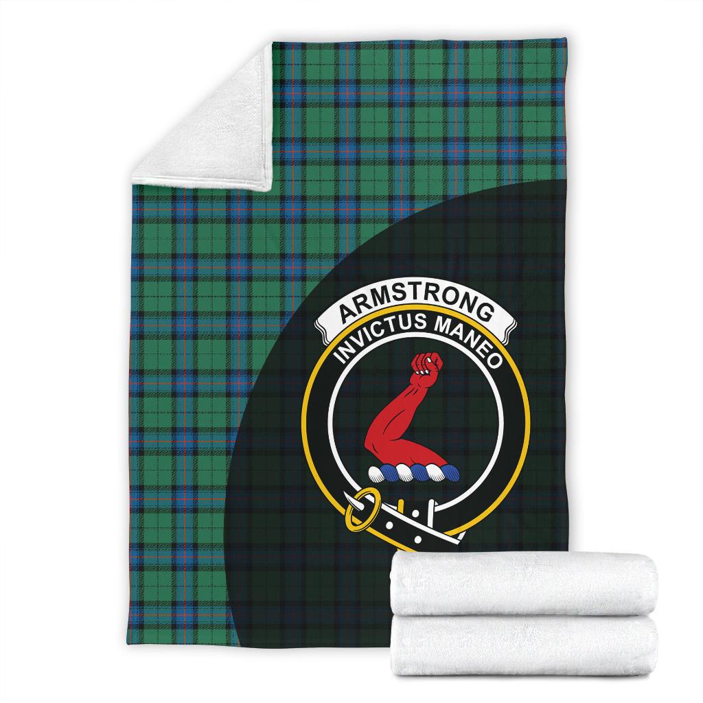 Armstrong Acient Tartan Crest Blanket - 3 Sizes