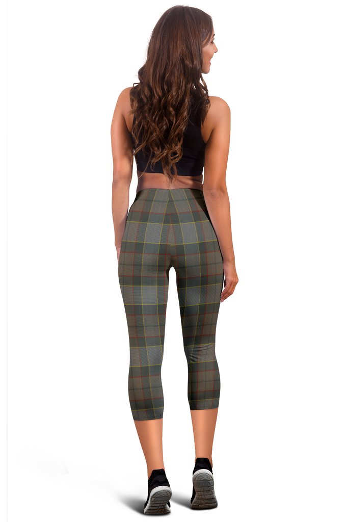 Outlander Fraser Tartan Capris Leggings