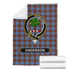 Anderson Tartan Crest Blanket - 3 Sizes