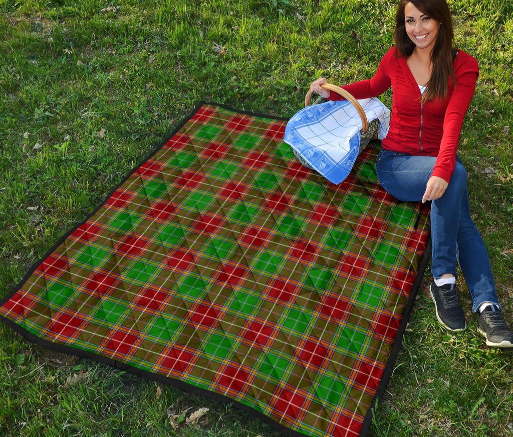 Baxter Modern Tartan Quilt