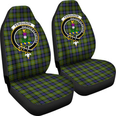 Ferguson Tartan Crest Car Seat Cover