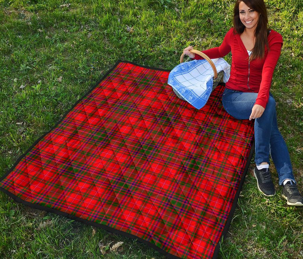 Macdougall Family Modern Tartan Quilt