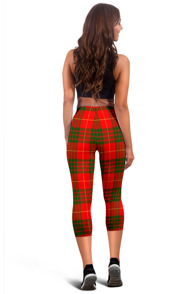 Cameron Modern Tartan Capris Leggings