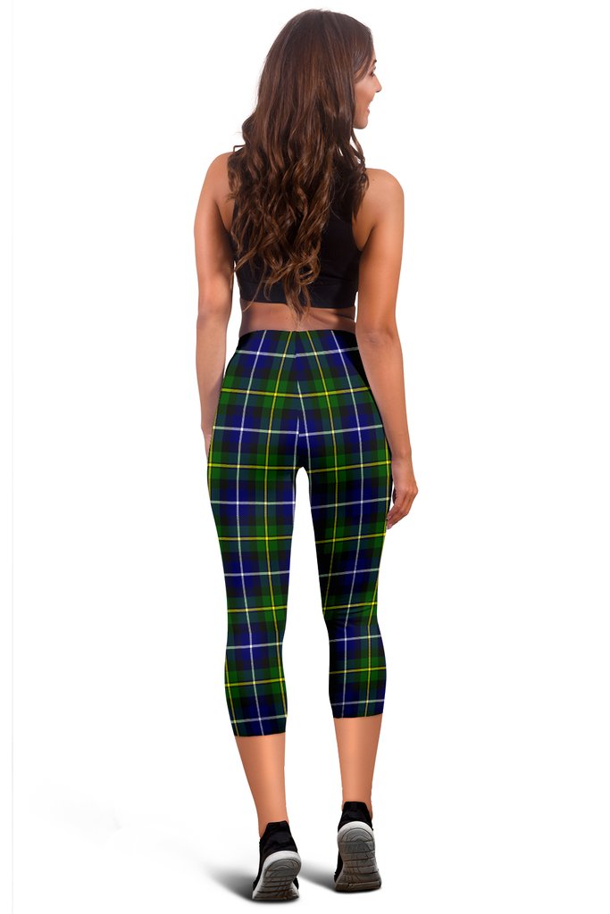 Macneill Of Barra Family Modern Tartan Capris Leggings