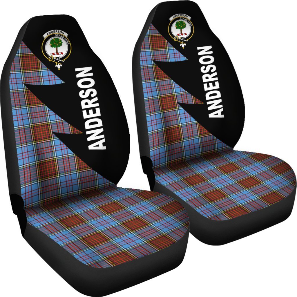 Anderson Tartan Crest Car seat cover