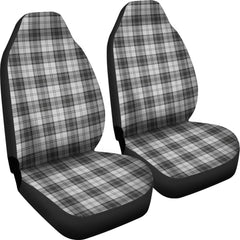 Douglas Grey Modern Tartan Car Seat Cover