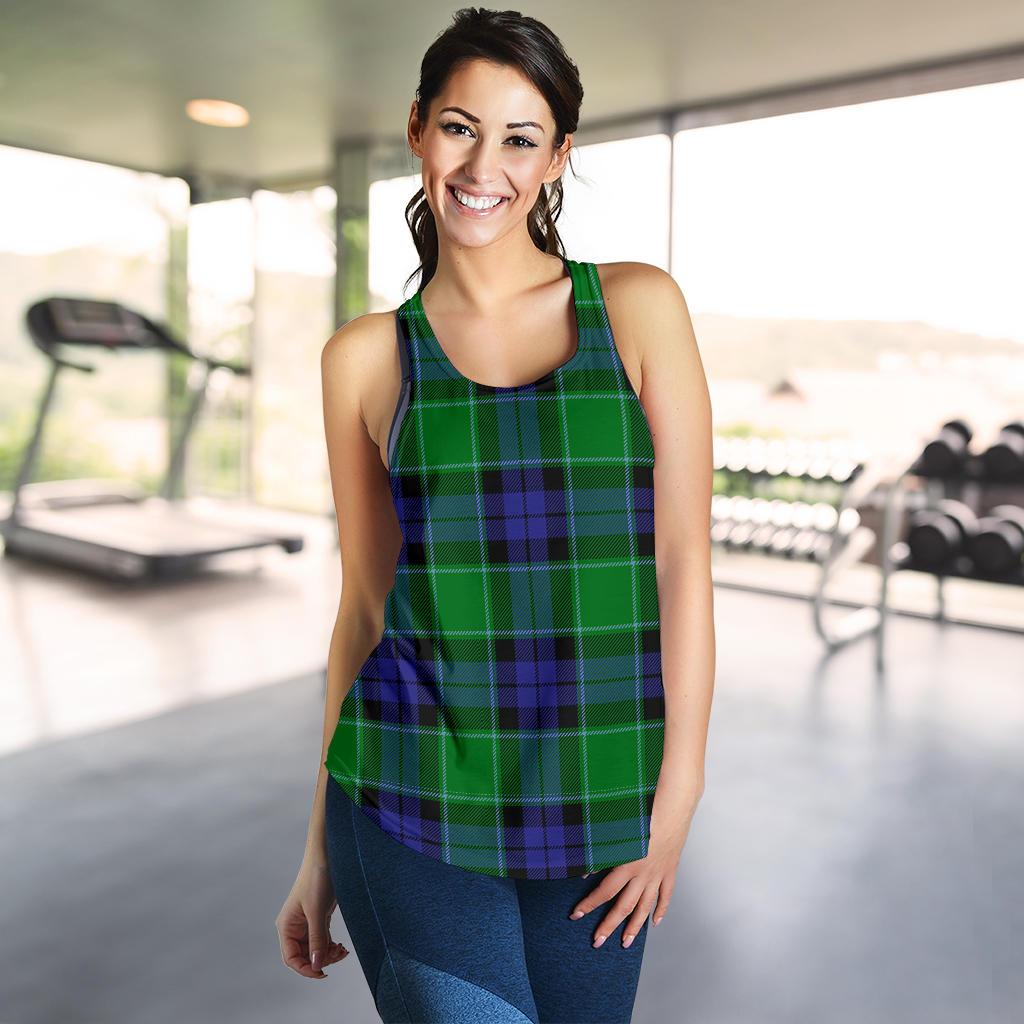 Graham of Menteith Modern Tartan Women Racerback Tank Top