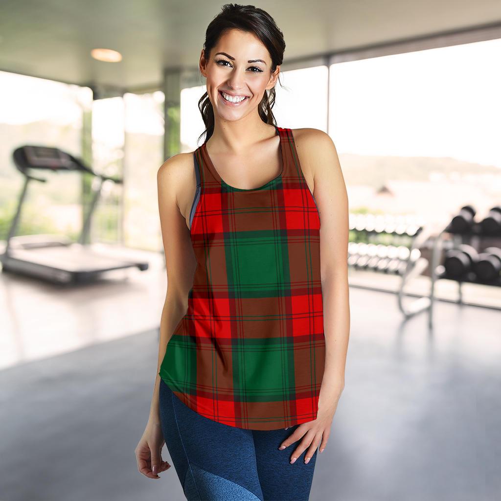 Stewart Atholl Modern Tartan Women Racerback Tank Top