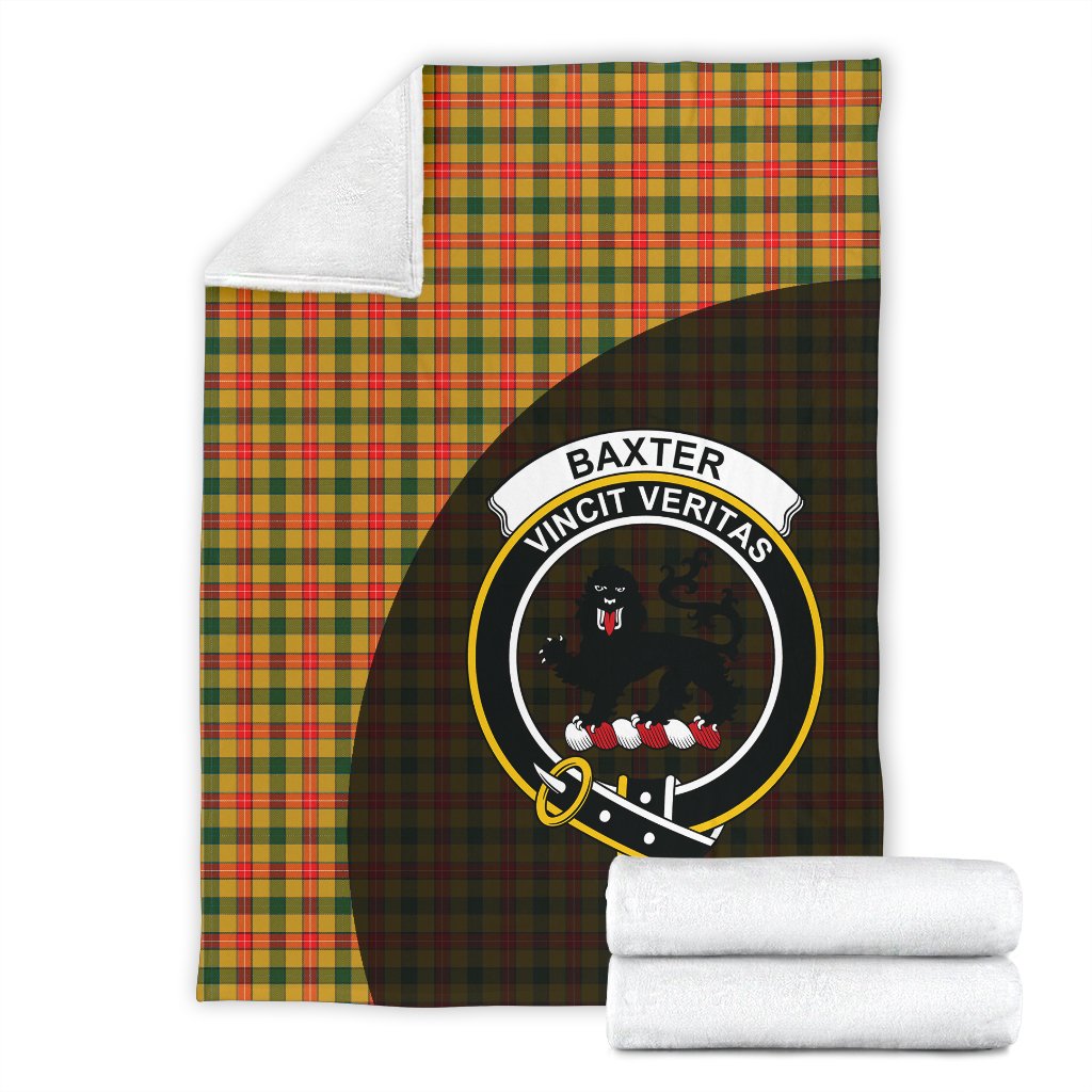 Baxter Tartan Crest Blanket - 3 Sizes