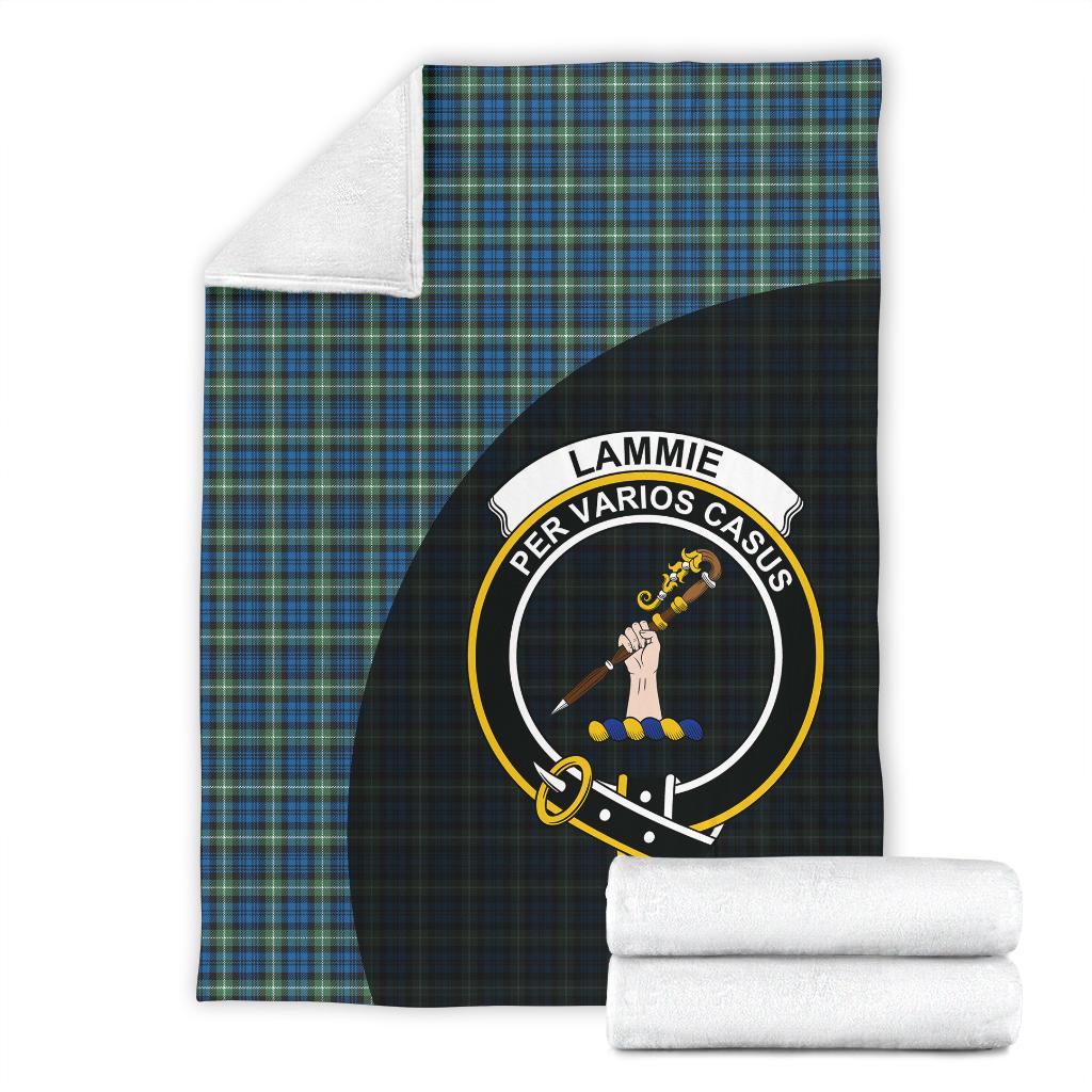 Lamont Ancient Tartan Crest Blanket - 3 Sizes