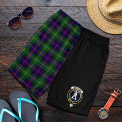 Malcolm (MacCallum) Modern Tartan Crest Men's Short